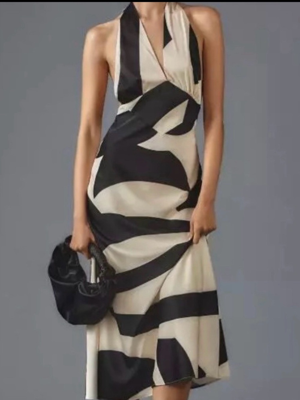 BARDOT x Anthropologie Halter Midi Dress